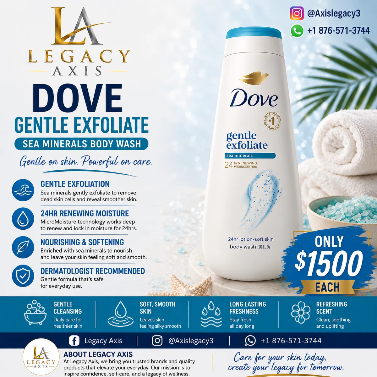 Dove Moisturizing Body Wash