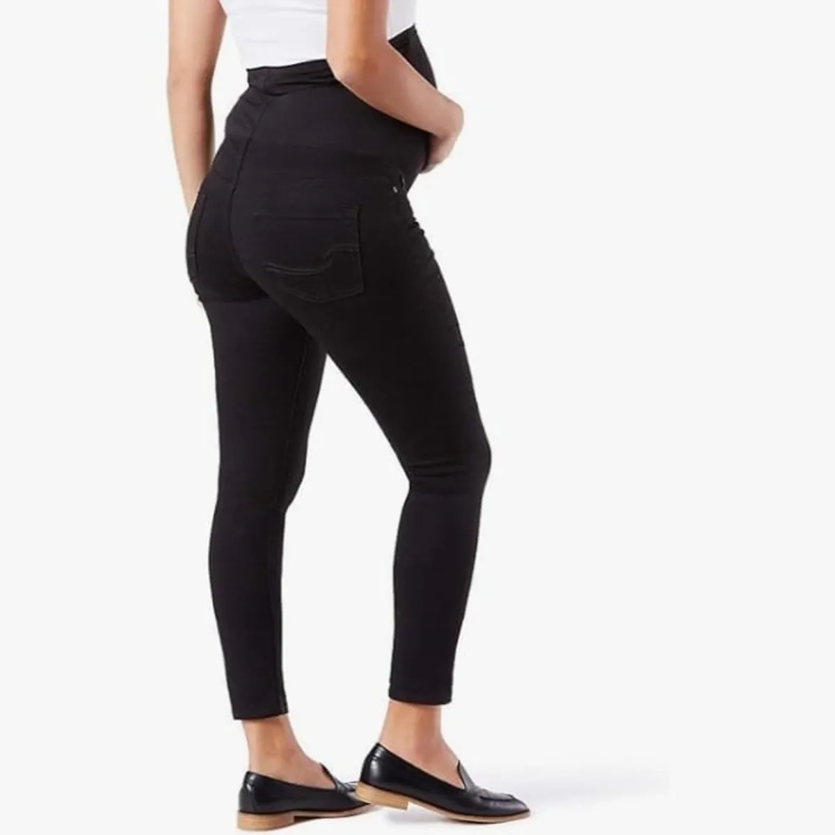 Women's Maternity Skinny Ankle Jeans Panty Size XL
