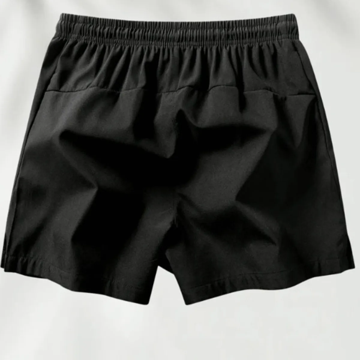 Men's Drawstring Waist With Zipper Pockets Short -Size XL