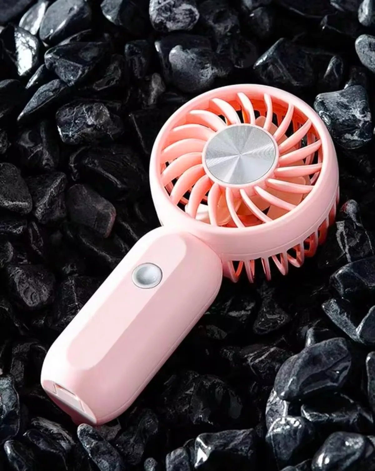 1pc Candy-Colored Mini Electric Fan