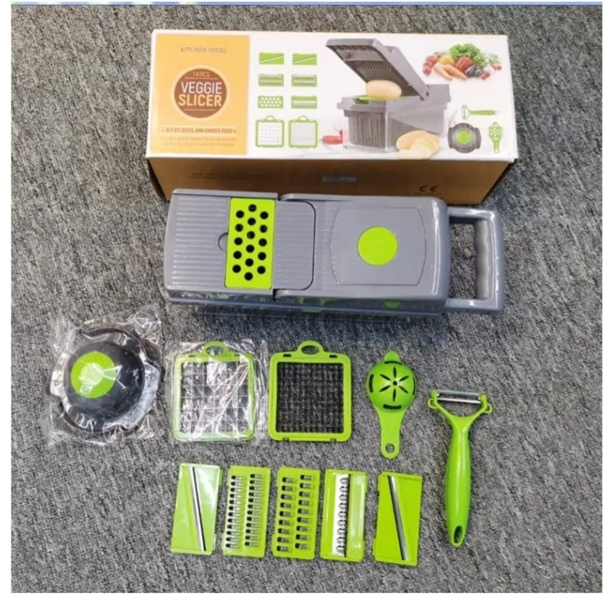 Hand Food  14 in 1 Vegetable Slicer Chopper Set