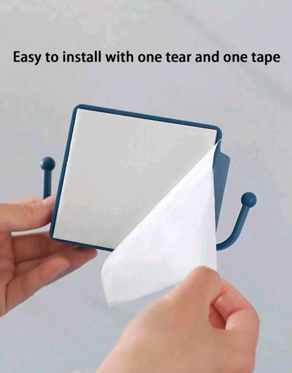 1pc Adhesive Phone Charging Stand Wall Mounted