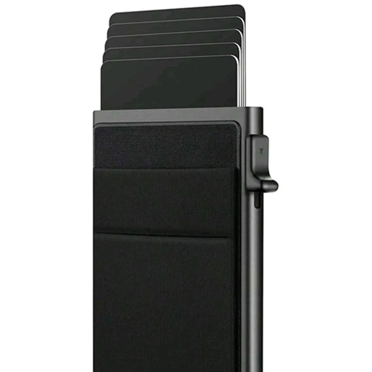 Men's Automatic Pop-Up Ultra-Thin Minimalist Wallet, Black