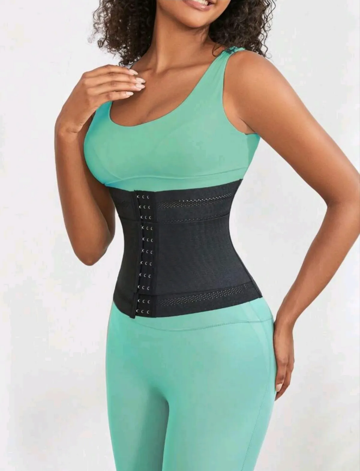 Black Women's Waist Trainer, Abdominal Shaper- Size XL