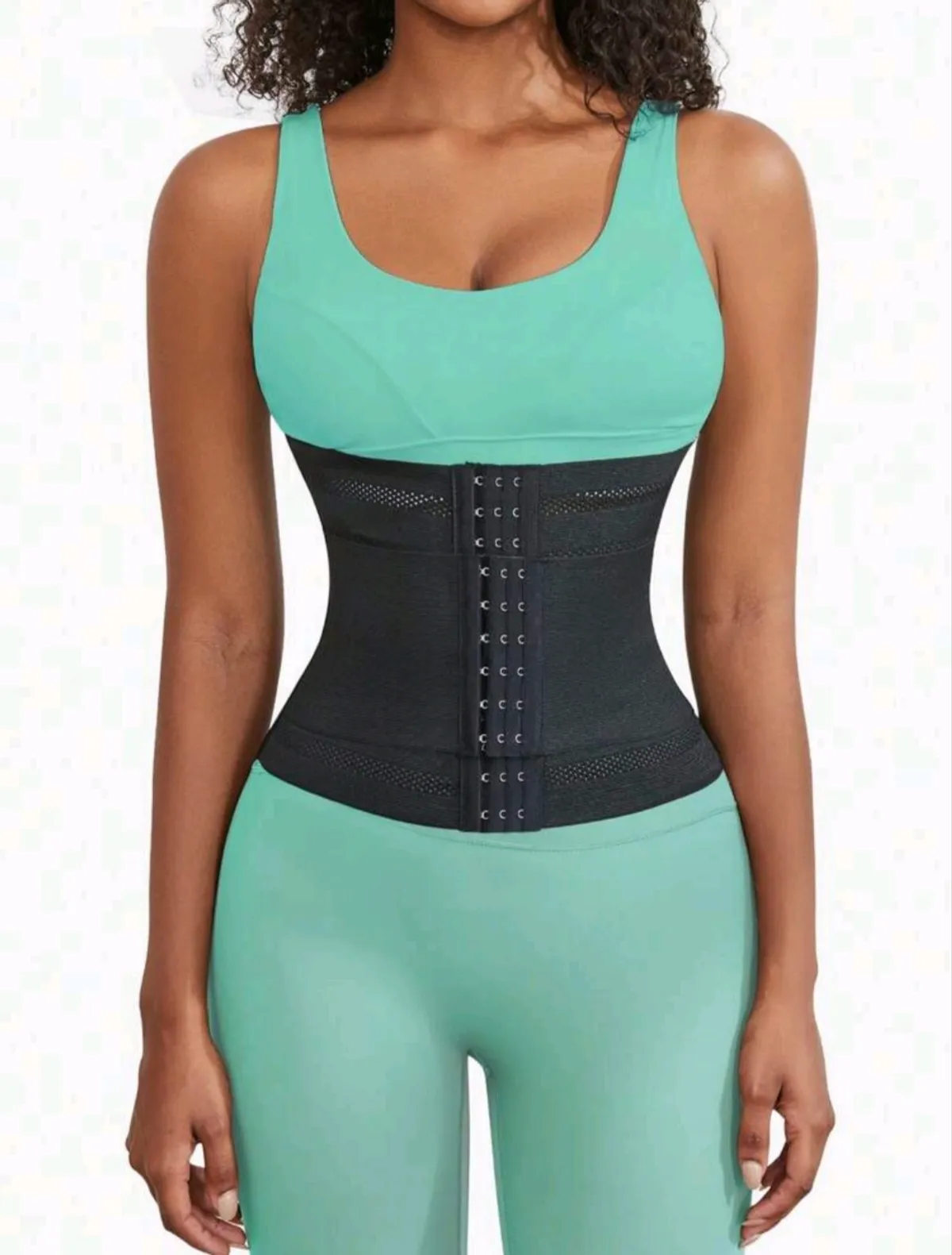 Black Women's Waist Trainer, Abdominal Shaper- Size XL