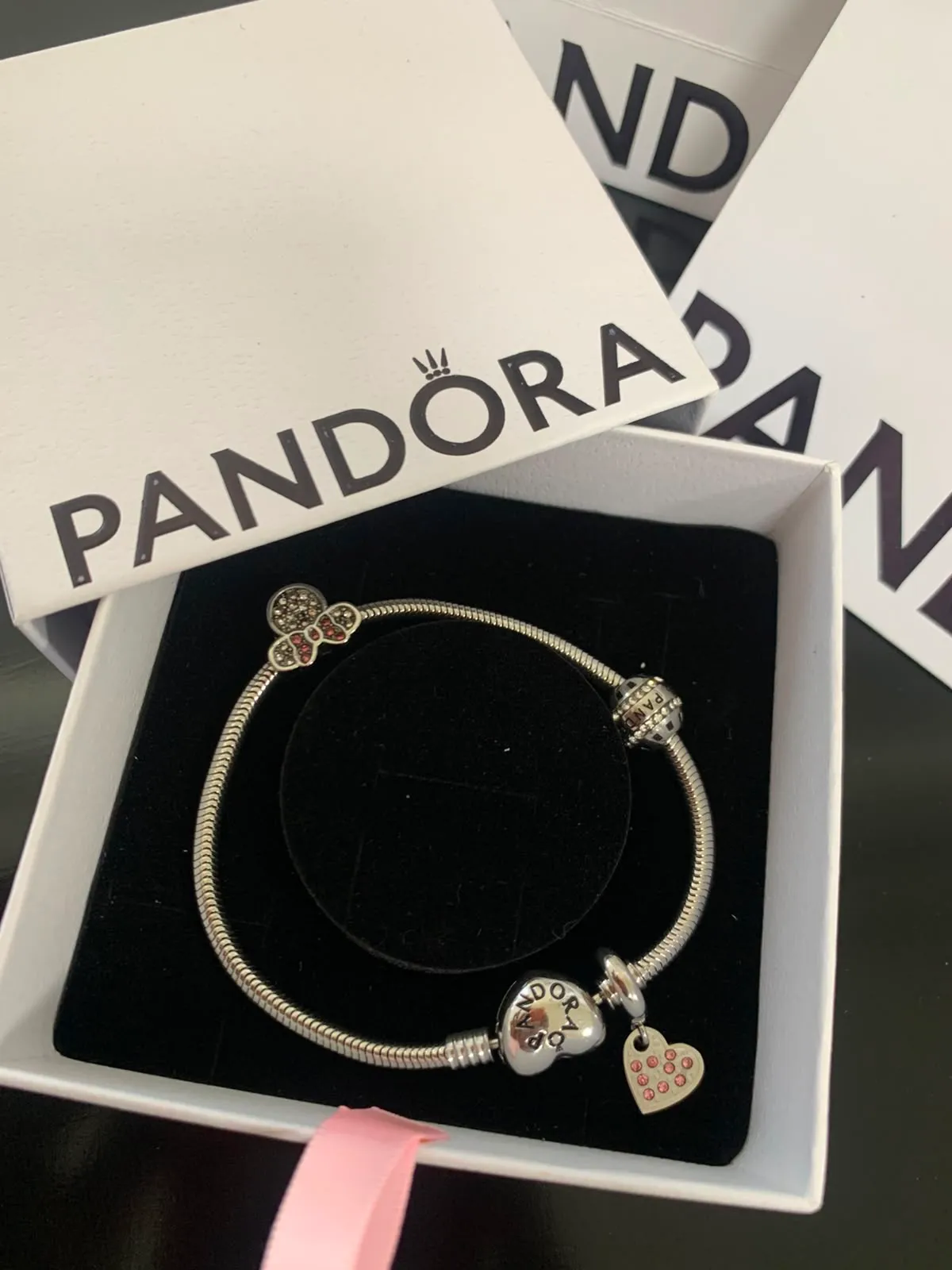 PANDORA Women's Bracelet Sterling Silver, 18