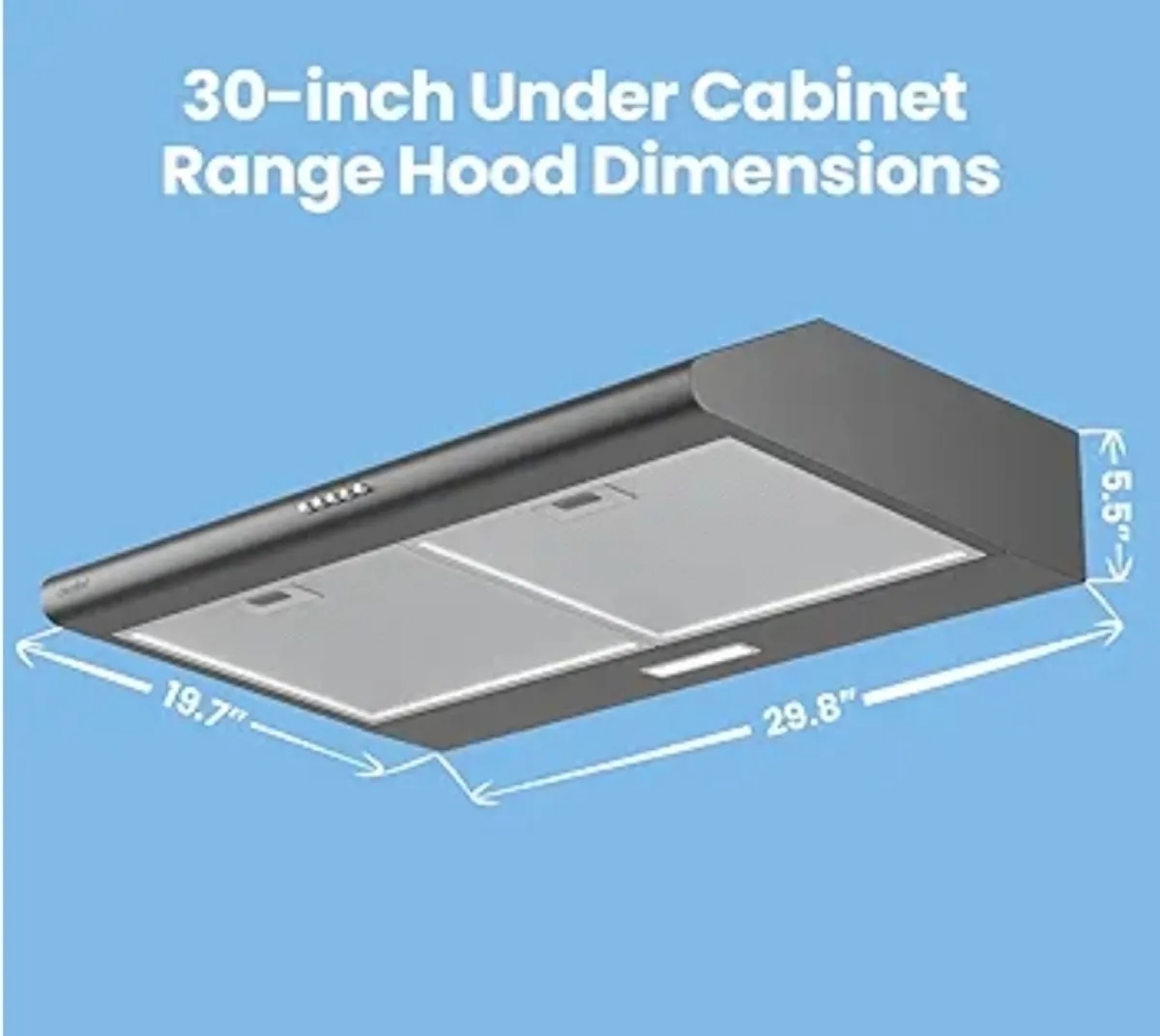 30-inch Under Cabinet Range Hood