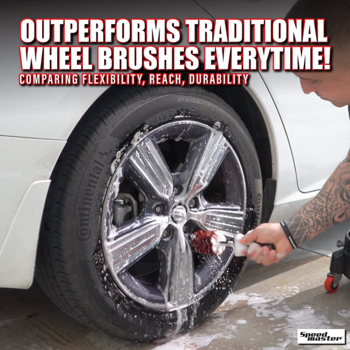 Speed Master Wheel Brush