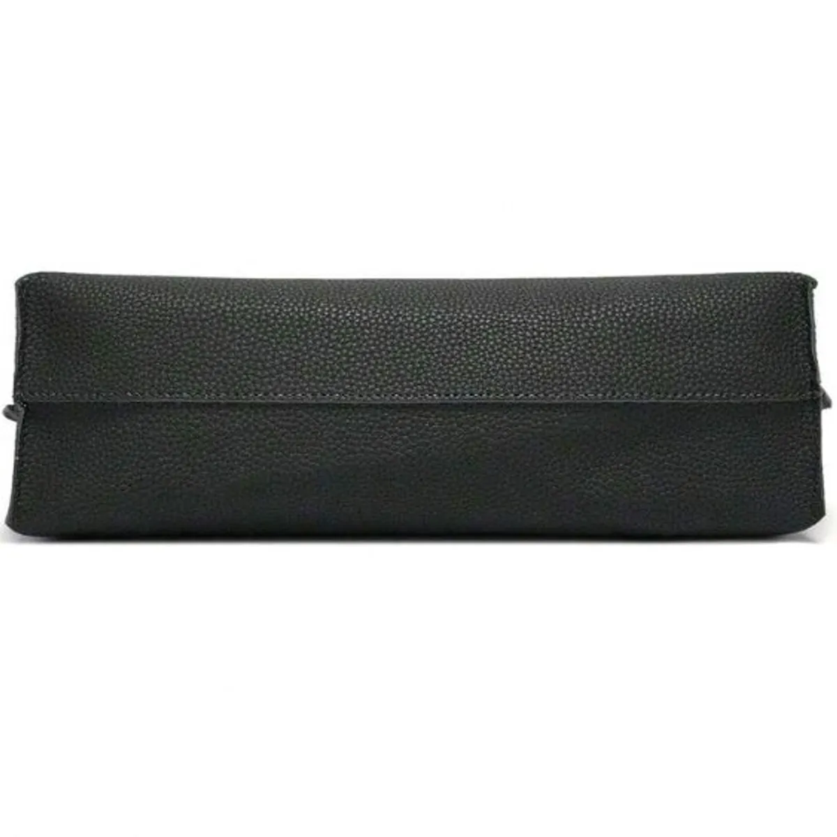 Women's Soft Faux Leather Tote Shoulder Bag, Black