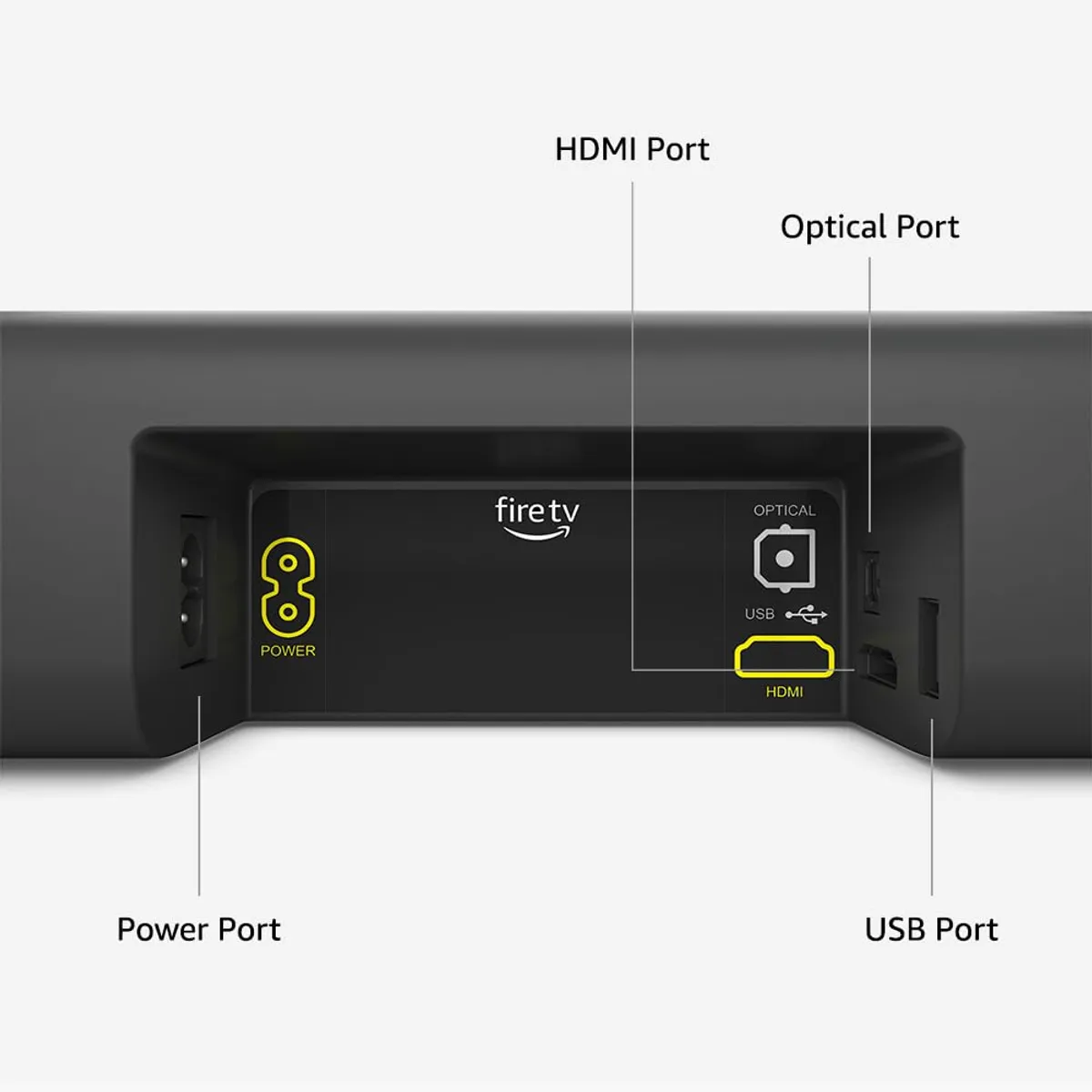 Amazon Fire TV Soundbar, 2.0 Speaker with DTS Virtual:X and Dolby Audio, Bluetooth Connectivity