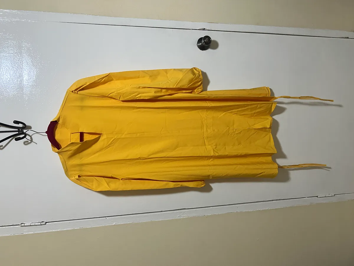 2XL Yellow Plus Size Dress