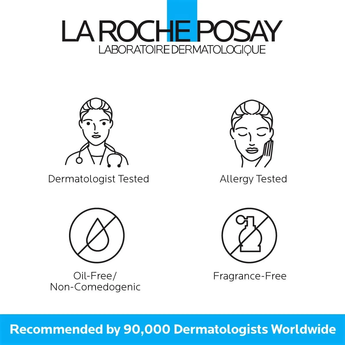 La Roche-Posay Effaclar Foaming Gel Cleanser, 13.52 fl oz