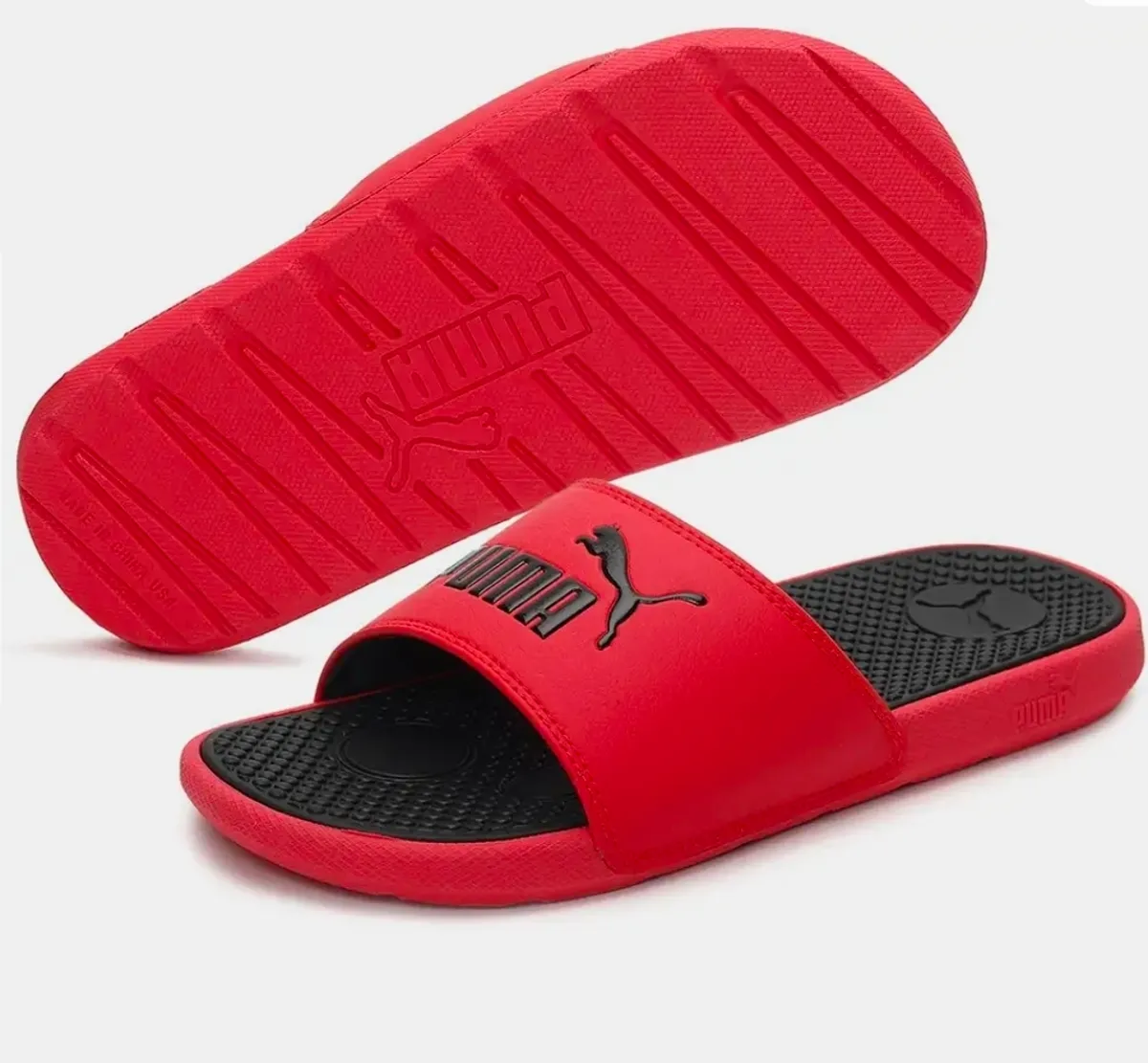 PUMA Boys & Girls Slip On Slipper Flip Flop - size 6