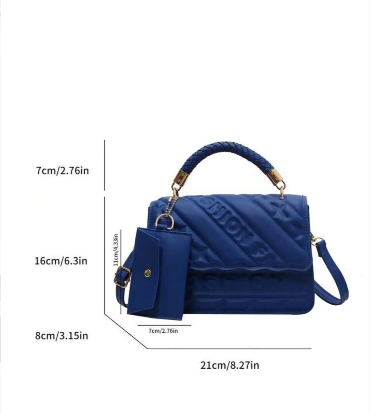 New Exotic Style Small Crossbody Bag For Women, Fashion Versatile Glossy Lacquer Leather