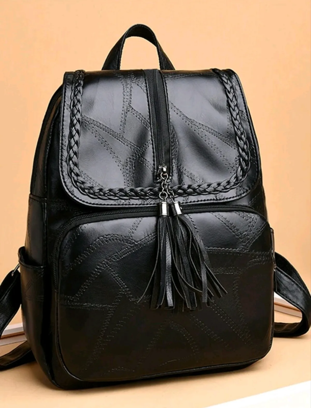 The New Korean-Style Fashionable Soft Leather Multi-Purpose Student Bag For Women