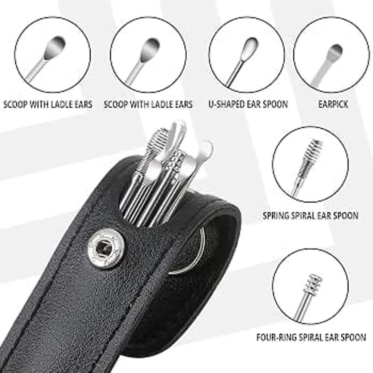 6 Pcs Ear Cleaning Set