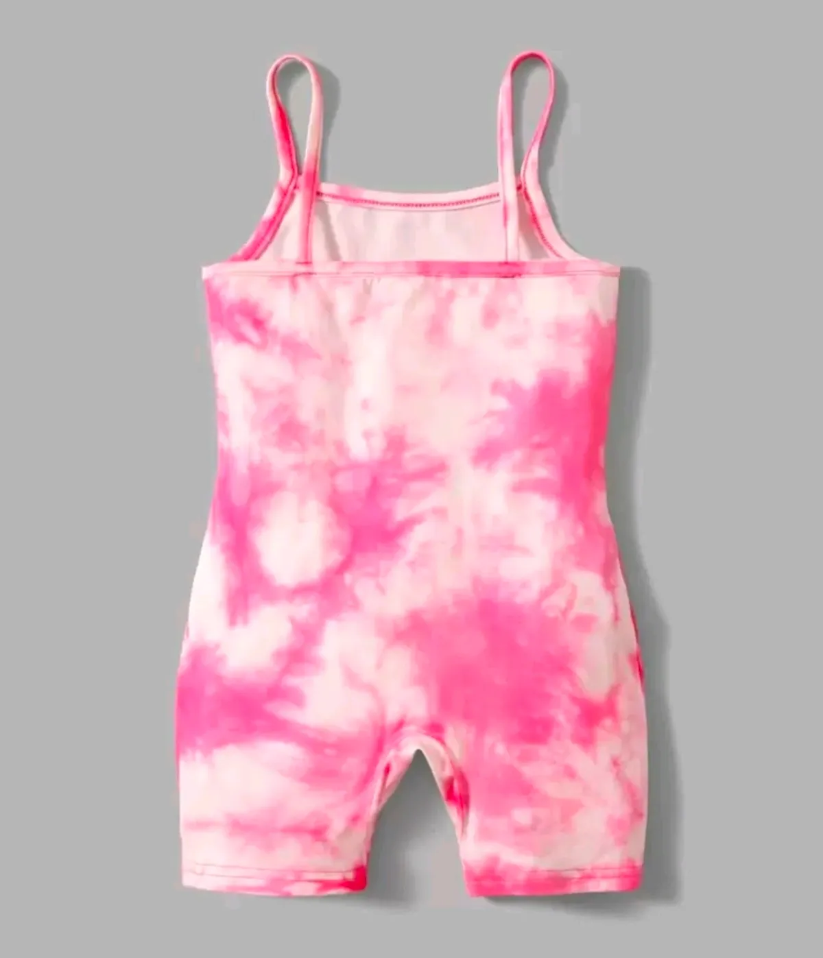 SHEIN Baby Girl Butterfly Print Tie Dye Cami Romper - Size 9-12M