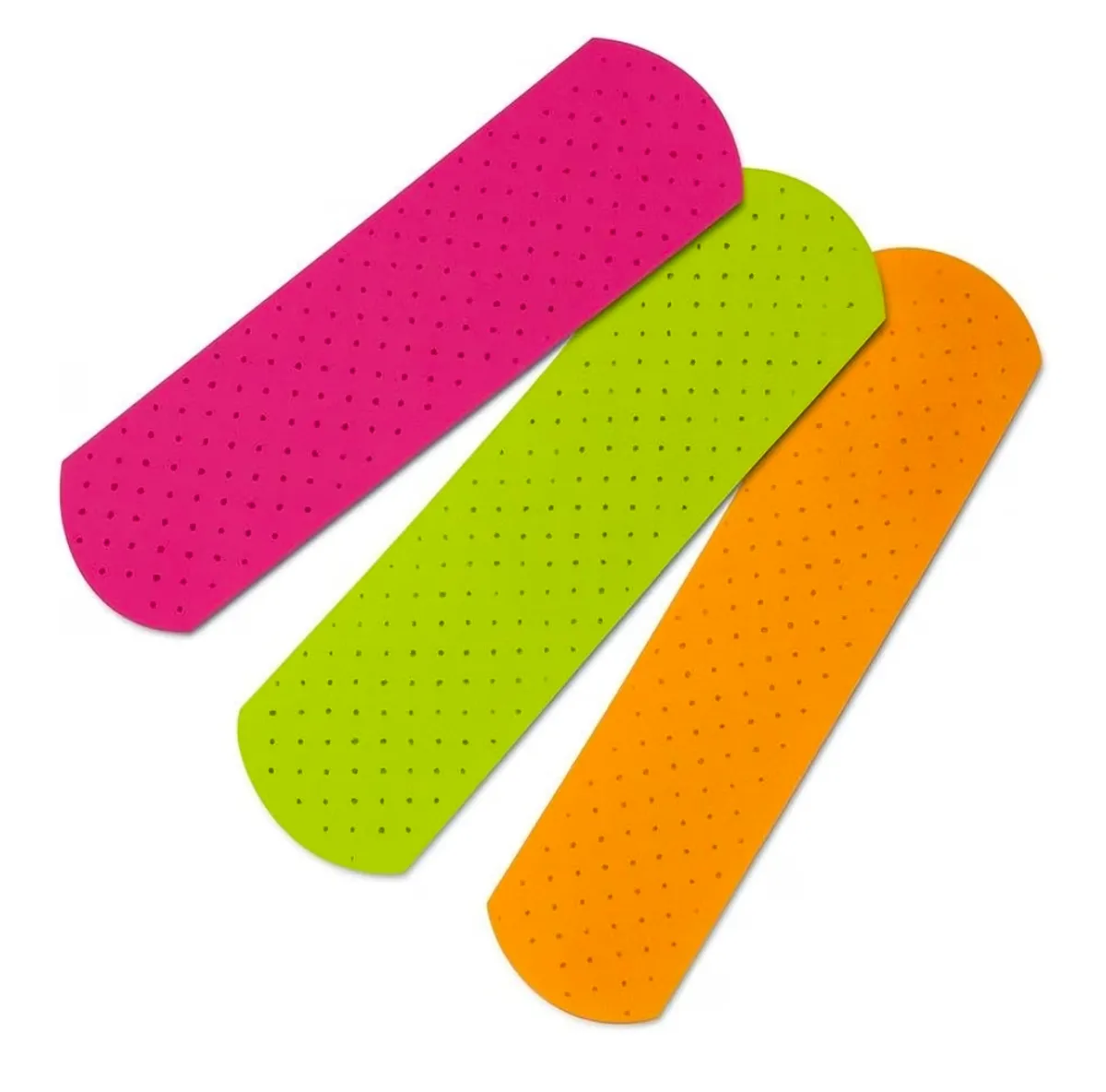 Neon Waterproof Plasters Assorted Colors - 40 Pack Adhesive Bandages Waterproof Band-Aids
