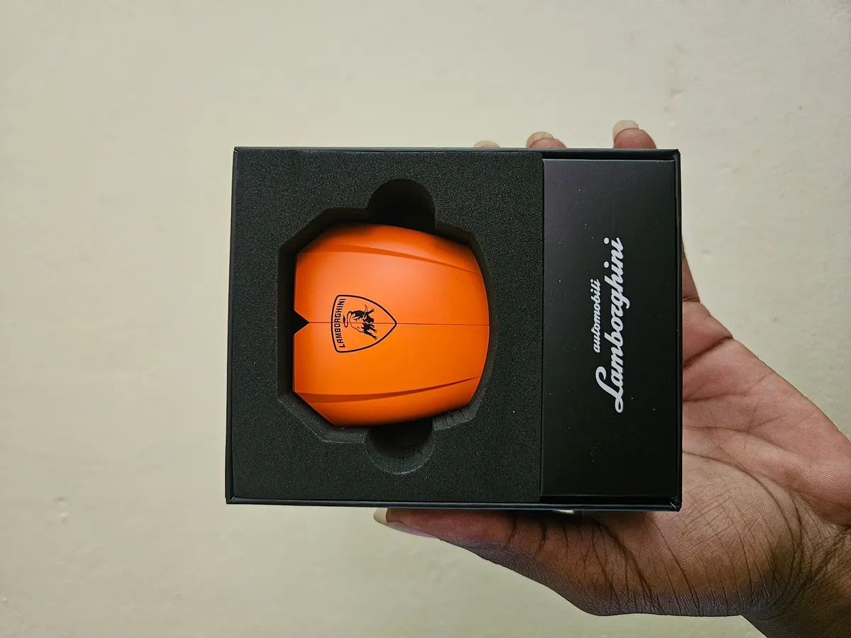 Lamborghini Huracan TWS700 Earbuds, Orange