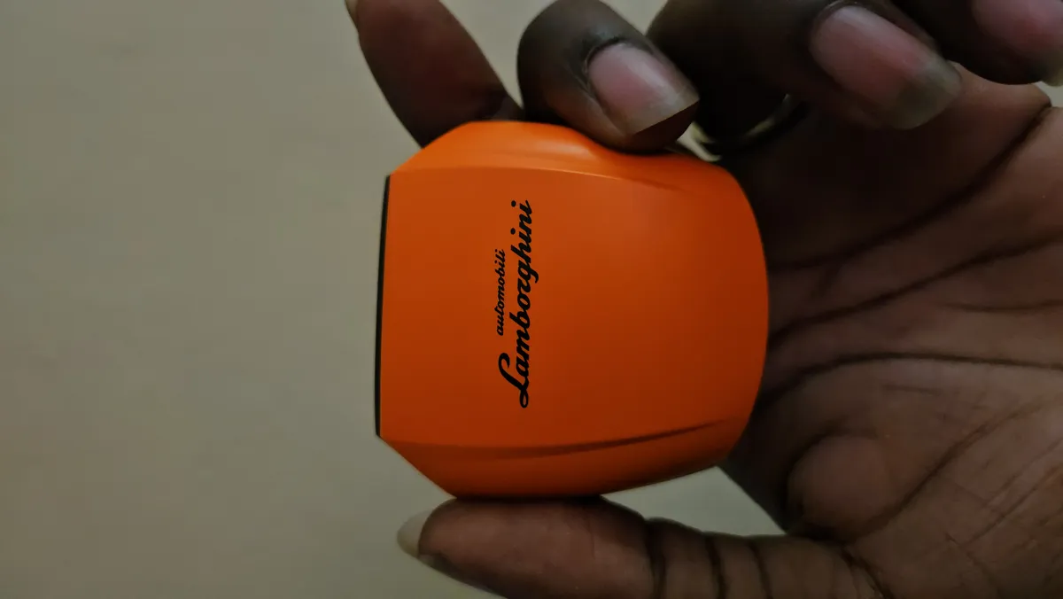 Lamborghini Huracan TWS700 Earbuds, Orange