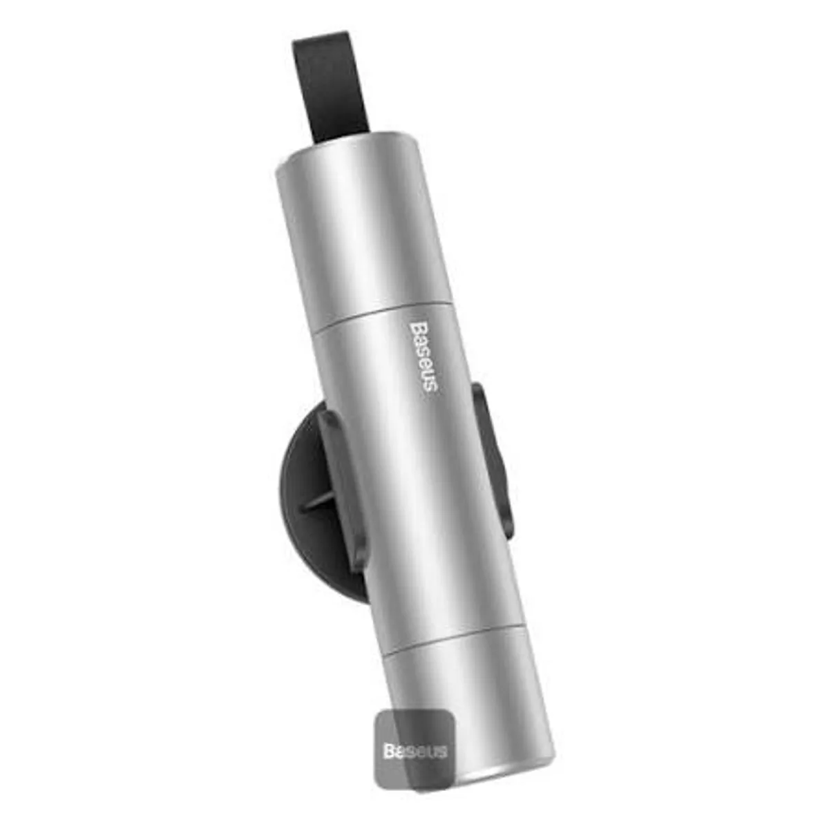 Baseus emergency window breaker and seatbelt cutter, SILVER