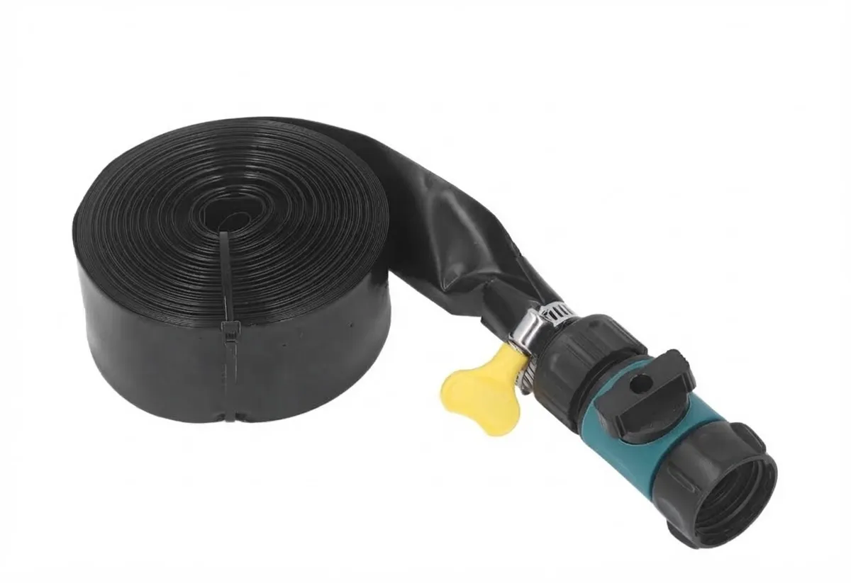 Outside Trampoline Sprinkler Adjustable Heavy Duty Waterpark Sprinkler Fun - Size 10m/32.8ft
