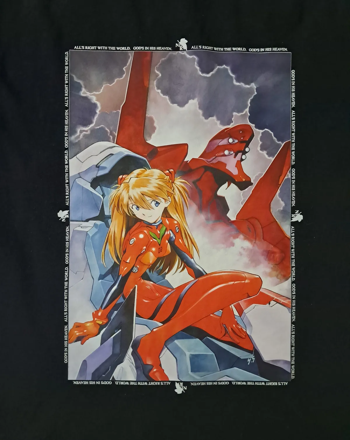 AsukaPoster, Black, Medium