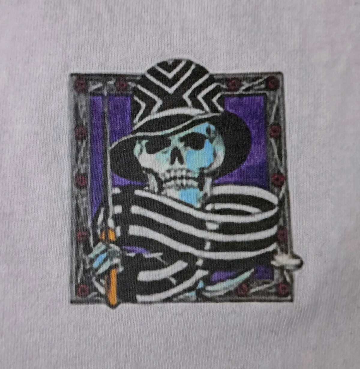 Dead Man's Questions, White, Medium