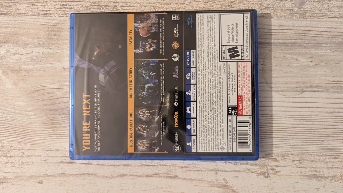 Mortal Kombat 11 New Sealed PS4