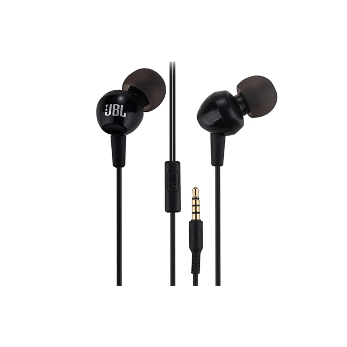 JBL C100SI 3.5mm aux Wired Earbud, RED
