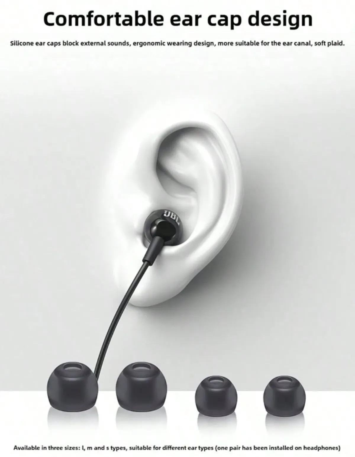 JBL C100SI 3.5mm aux Wired Earbud, RED