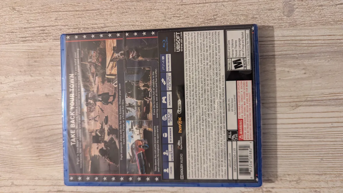 Far Cry 5 New Sealed PS4