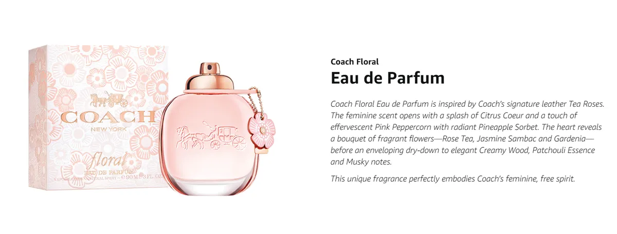 Coach Floral Eau de Parfum - Women's Fragrance 1.7 Fl Oz