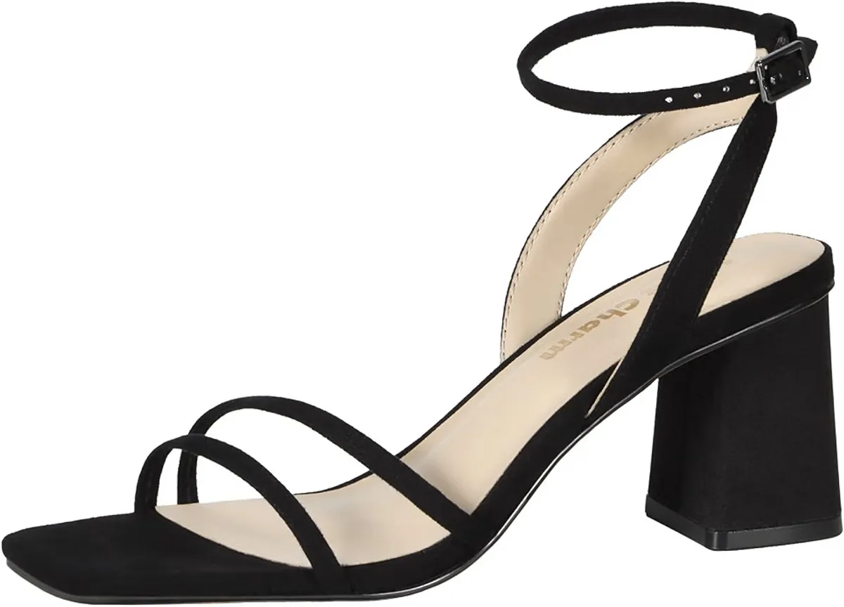Women's Chunky Block Heeled Sandals 2.95 Inches Open Toe Ankle Strap Block High Heel Sandal Dress Dancing Chunky Sandals Daily Work Party Wedding Shoes, Size: 9