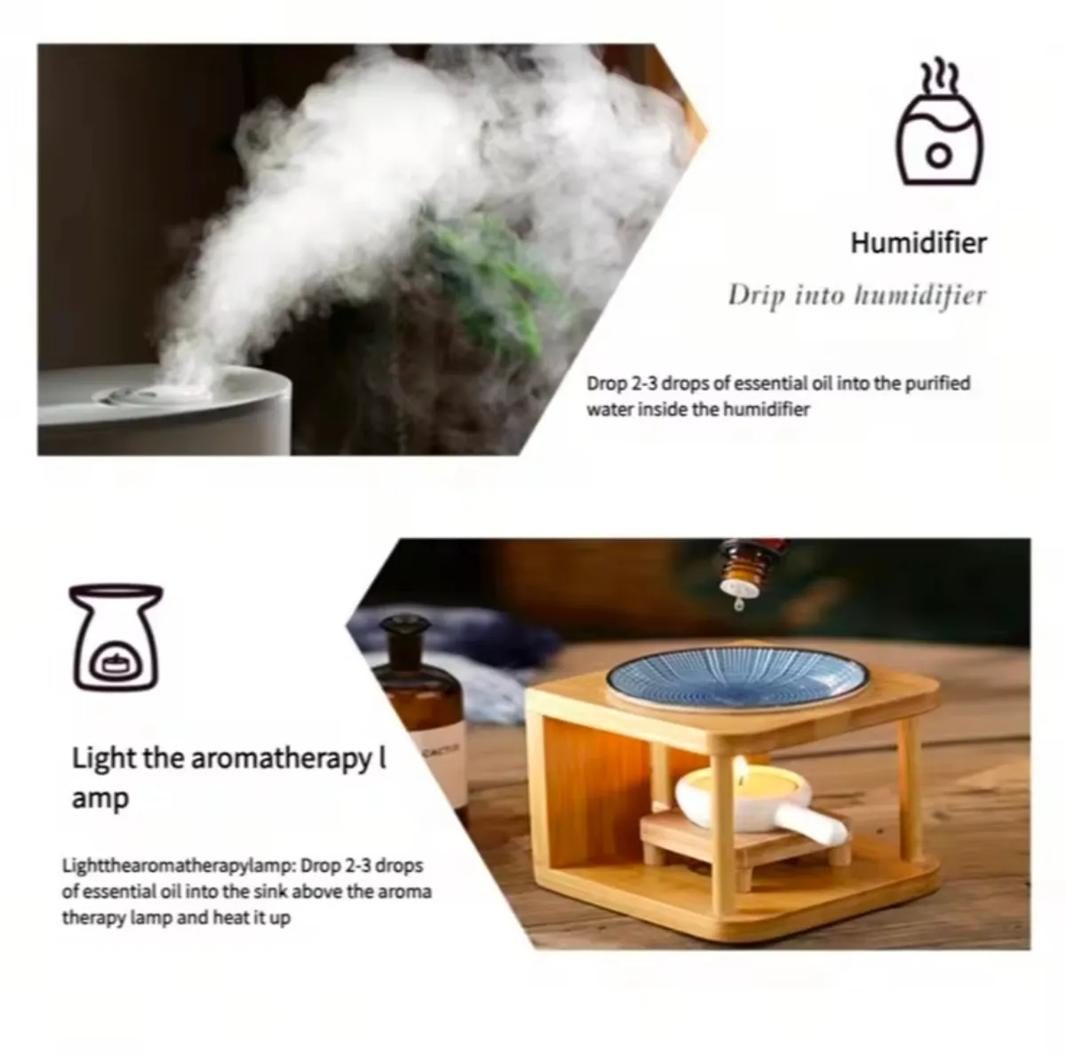 Essential Oil Set, 6Bottles, 10ml Each Fragrance Oils For Diffusers, Humidifiers & Candle Making