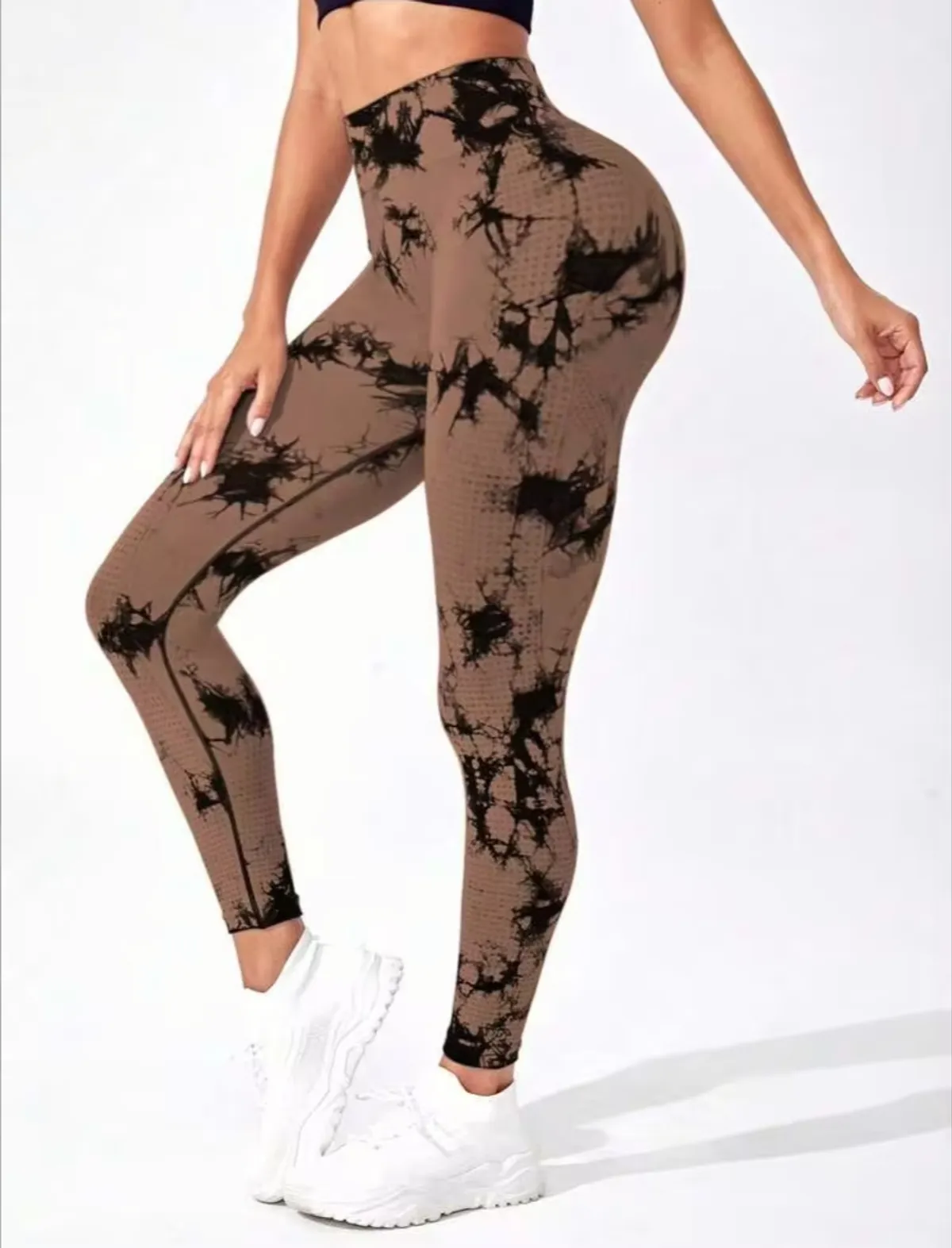 4PCS Seamless High Stretch Sports Leggings Yoga Women Pants- Size XS