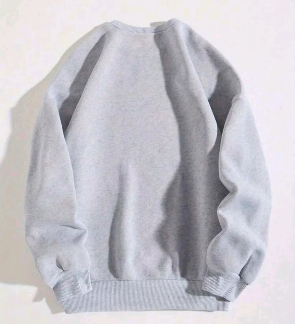 1pc Women's Casual Crew Neck Sweater - "Pray It Through It" Graphic Long Sleeve Knit Sweater - Size S