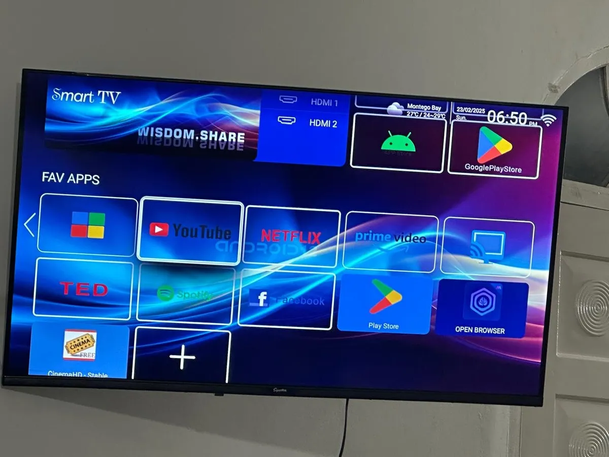 Signature 43" Smart Tv android 14 1080p