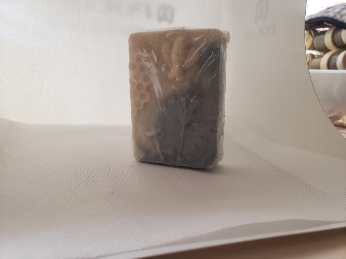 Natural soaps, Design, Beach scene,layered, different molds,swirl pattern