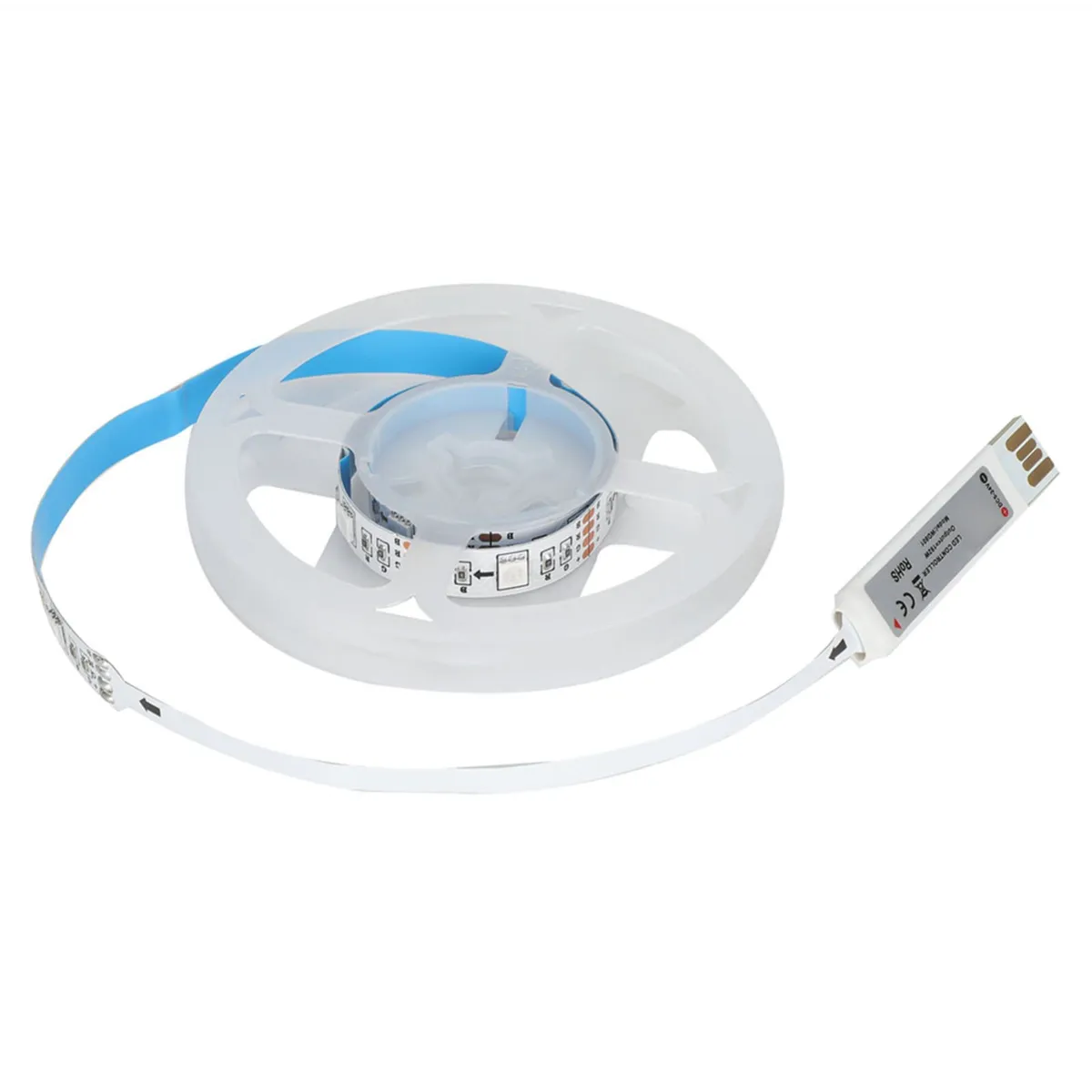 0.5m LED Strip Lights USB RGB Voice Control Timing Music Lamp Wall Decoration for Bluetooth
