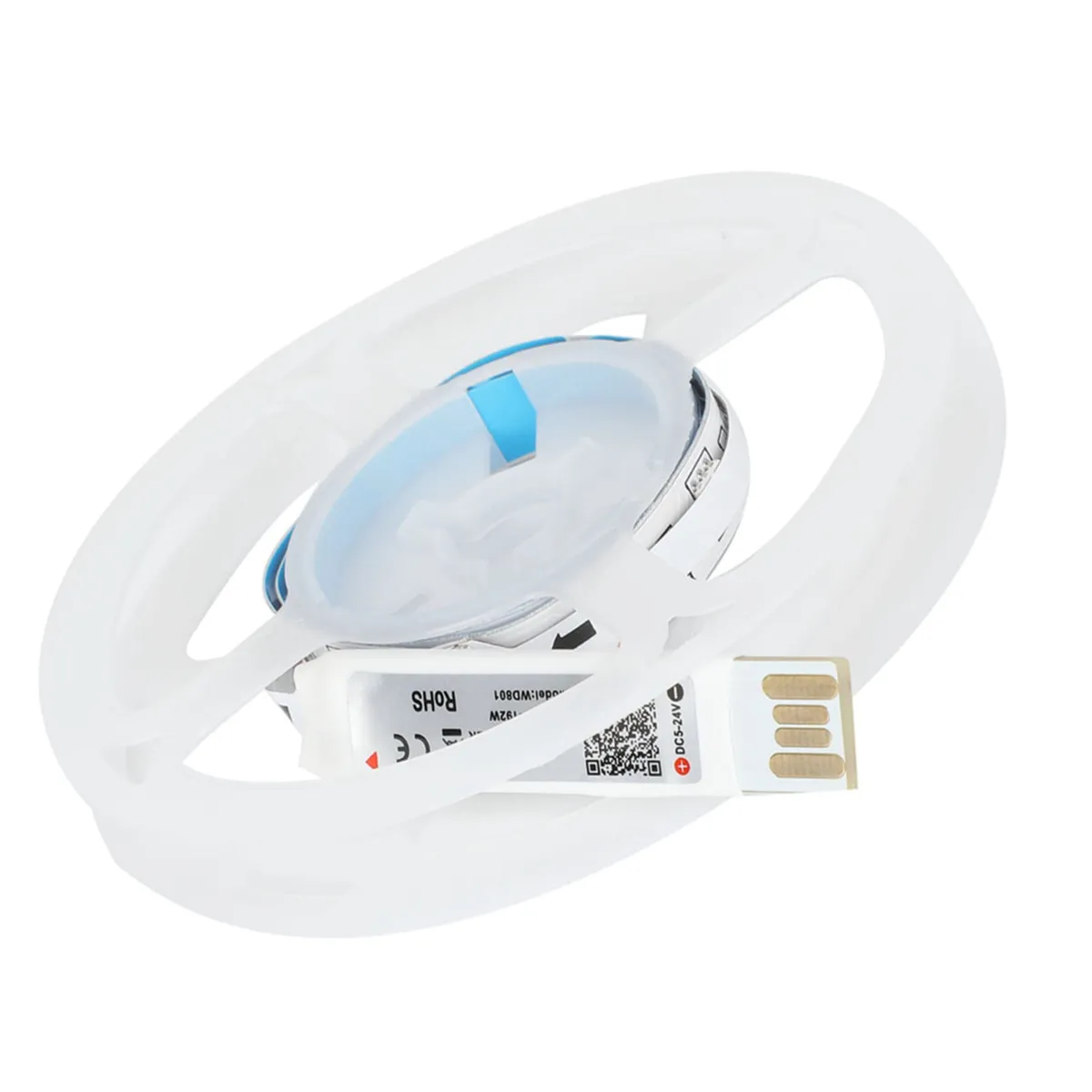 0.5m LED Strip Lights USB RGB Voice Control Timing Music Lamp Wall Decoration for Bluetooth