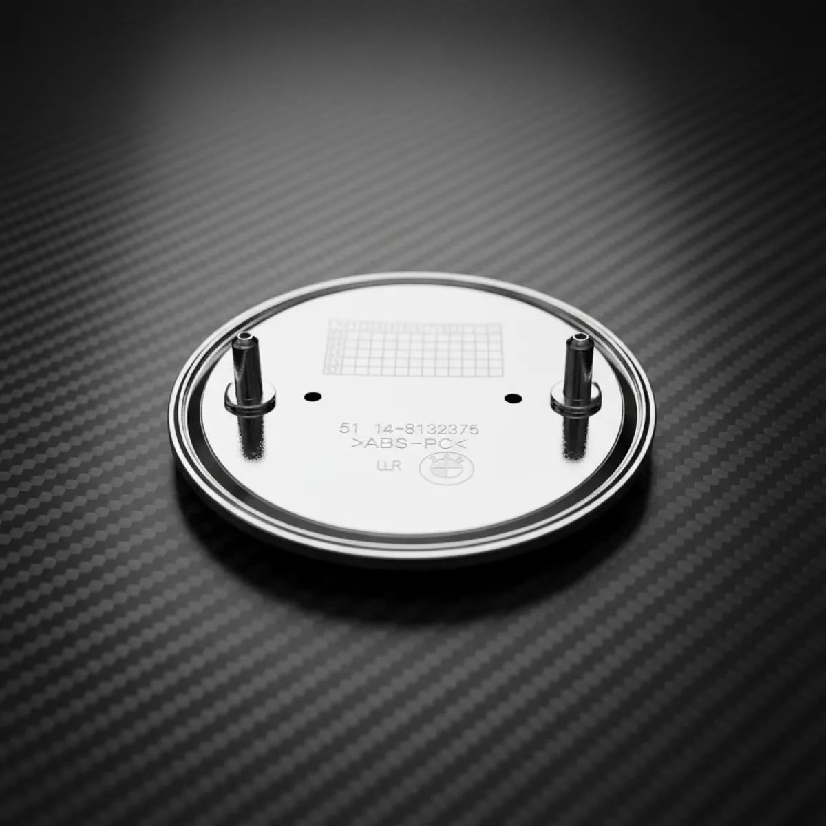 BMW Carbon Badge Emblem.