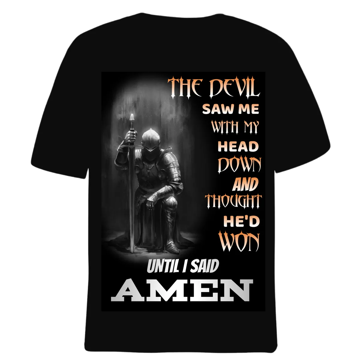 Turbo Wear Amen Branded T-shirt, Small
