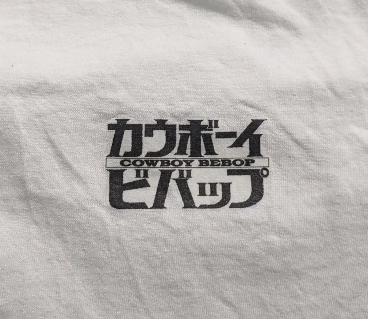 Cowboy Bebop Patch, White, Medium