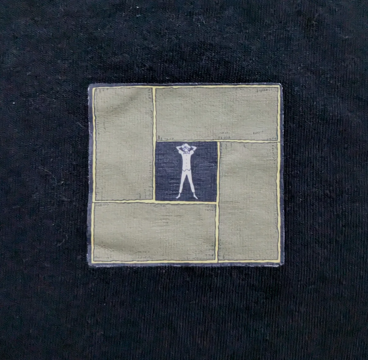 Tatami Galaxy Patch, Black, Medium