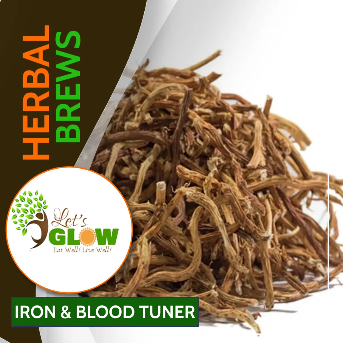 Let’s GLOW Iron and Blood Tuner Herbal Brew, 2oz