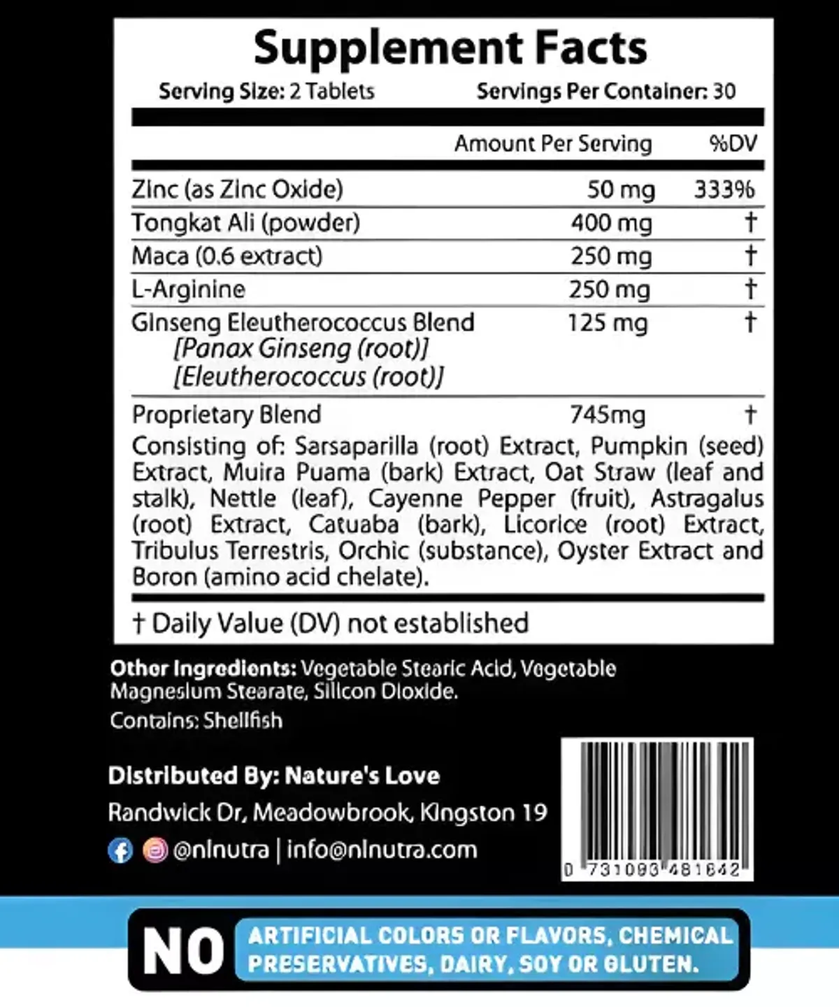 Men's Virility Support