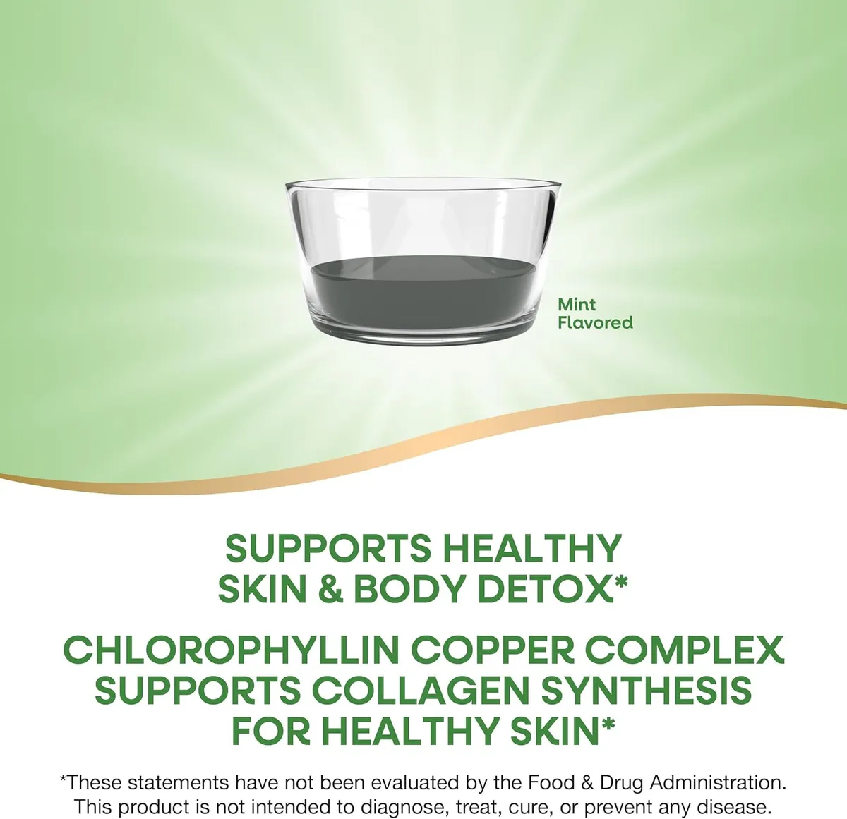 Nature's Way Chlorofresh, Liquid Chlorophyll, Supports Healthy Skin & Body Detox*, Internal Deodorant*, Supports Liver Detoxification Pathways*, Mint Flavored, 16 Fl. Oz