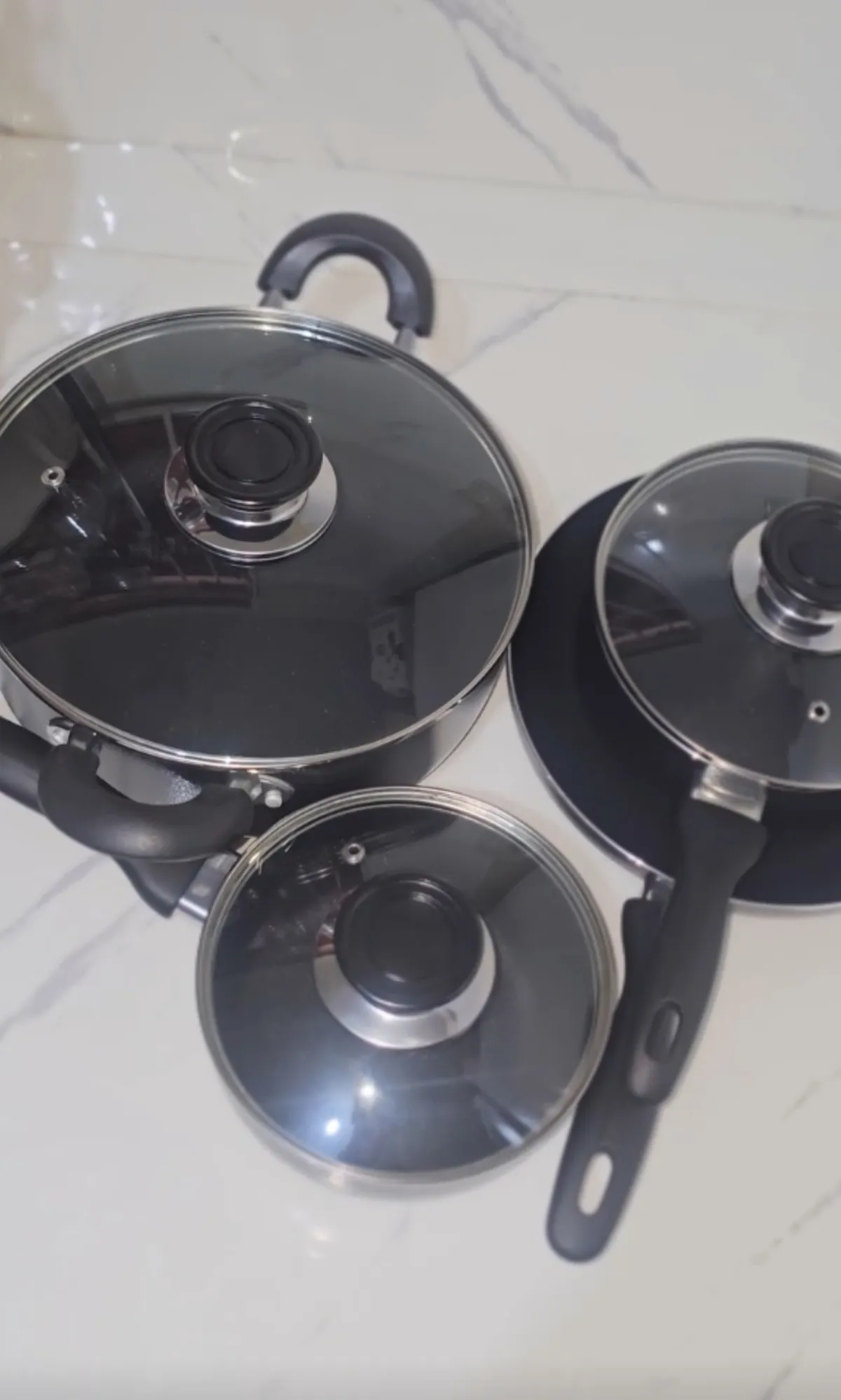 7 pcs Brentwood Non-Stick Pot Set