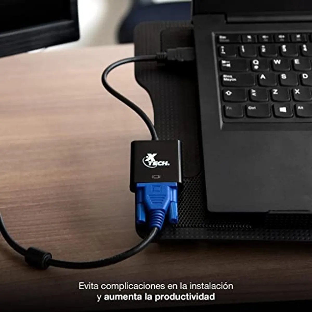 Xtech XTC-363 HDMI Male to VGA Female Video Adapter